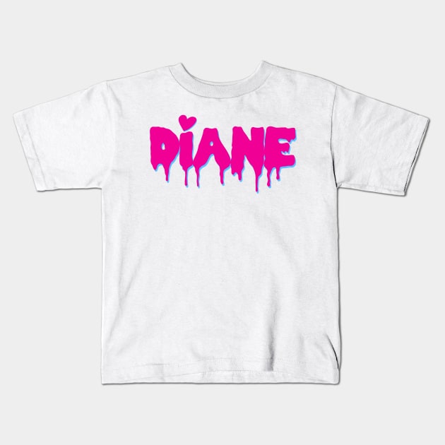 Diane Kids T-Shirt by BAD BOY POD 